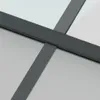 vidaXL Drzwi przesuwne czarne 76x205 cm szkło hartowane i Podgląd zdjęcia produktu 5