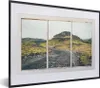 MuchoWow® MuchoWow® Gerahmtes Poster Aussicht - Weg - Hügel Produktbild-Vorschau 1
