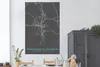 MuchoWow® Poster Karte - Heidenheim an der Brenz - Blau - Produktbild-Vorschau 2