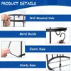Azomor® Geräumiger und vielseitiger wandmontierter Produktbild-Vorschau 4