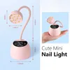 Nagellampe Aufladbar, USB Tragbare LED UV-Licht, 360 Grad Produktbild-Vorschau 9