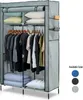 Herzberg HG-8012: Úložná skříň šedá Náhled obrázku produktu 2