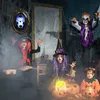 Halloween Spiegel,Schwarz und Gold Ovaler Halloween Spiegel Produktbild-Vorschau 4