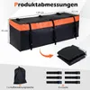COSTWAY Box posteriore da 250 L per gancio di traino, borsa Anteprima dell’immagine prodotto 3
