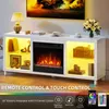 148 cm TV-Schrank mit elektrischem Kamin und Heizfunktion, Produktbild-Vorschau 7