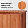 Wiltec cassetta da giardino in legno 127 x 55 x 60 cm Anteprima dell’immagine prodotto 7