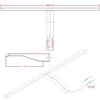 kalb | LED Aufbauleuchte Edelstahl warm neutral für Produktbild-Vorschau 7