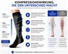 3x Kompressionsstrümpfe Herren Damen Schwarz+Blau+Weiss Produktbild-Vorschau 10