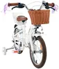 Volare Blossom Kinderfahrrad – Mädchen – 14 Zoll – Weiß – Produktbild-Vorschau 3