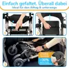 WALCORA 2 in 1 Rollstuhl Rollator Faltbar und Leicht mit Produktbild-Vorschau 8