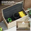 Outsunny Auflagenbox 185 L Stauraum Wasserdicht Gartenbox Produktbild-Vorschau 4