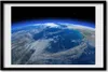 Bild 60x40 MDF-Rahmen, Wandkunst Planet Erde Produktbild-Vorschau 1