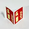 Winkelschilder Brandschutzzeichen Feuerlöscher Produktbild-Vorschau 2