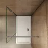 8mm Nano+ESG walk in Duschtrennwand Duschwand 60X200cm mit Produktbild-Vorschau 3