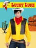 Lucky Luke Cowboy Kostüm Karneval Faschingskostüm Größe: L Produktbild-Vorschau 12