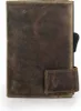 A close-up view of a brown leather wallet. Produktbild-Vorschau
