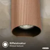 BRILONER - Wandlamp voor binnen, 2x GU10 fitting, op- en Productafbeelding-voorbeeld 5