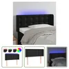 The Living Store LED Kopfteil Schwarz 83x16x78/88 cm Produktbild-Vorschau 7