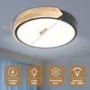 Vigevee LED Deckenleuchte Holz 30cm, 48W Dimmbar Produktbild-Vorschau 2