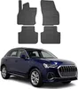 2018-2025 Audi Q3 Q3 Sportback F3 Tappetini in gomma nera 4 Anteprima dell’immagine prodotto 1