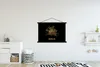 MuchoWow® Textilposter Berlin - Gold - Karte - Stadtplan - Produktbild-Vorschau 2