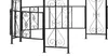 DEGAMO Pavillon Gartenpavillon BURMA rund 300cm Stahl grau Produktbild-Vorschau 6
