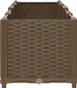 vidaXL Podwyższone łóżko 160x40x38 cm Polipropylen Podgląd zdjęcia produktu 5