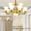 8239-8+4 Lampadario a soffitto Lampada di cristallo zoccolo Anteprima dell’immagine prodotto 1