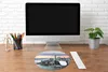MuchoWow® Mauspad Mousepad Luftaufnahme von New York 50x50 Produktbild-Vorschau 4