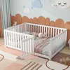 OKWISH Lit Enfant 140x200 cm avec Barrières et Petite Voir les images du produit 1