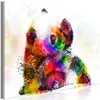 Italienischer Leinwand Leinwandbild - Little Panda (1 Part) Produktbild-Vorschau 2