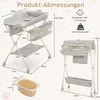 Costway Costway 4 in 1 tavolo pieghevole 3 Stabile Anteprima dell’immagine prodotto 12