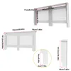 FATIVO Cache-radiateur 152x19x101cm: Cache-radiateur extra Voir les images du produit 2
