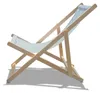 Tamigi - Set de 2 chaises longues en bois massif et Voir les images du produit 2