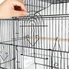 Vogelkäfig Vogelvoliere Vogelhaus Vogelkäfig 46×35×92cm Produktbild-Vorschau 7
