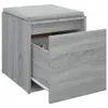 vidaXL Schubladenbox Grau Sonoma 40,5x40x40 cm Produktbild-Vorschau 4