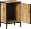 vidaXL Badschrank 40x30x60 cm Massivholz Mango und Eisen Produktbild-Vorschau 1