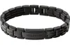 Tommy Hilfiger Herren-Gliederarmband, Edelstahl, Schwarz Produktbild-Vorschau 3