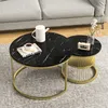 CDGlobal Couchtisch und 2er Set, Beistelltisch (Couchtisch Produktbild-Vorschau 2
