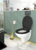 Allibert ACIERO WC-Sitz Holz 36 x 5,2 x 45,7 cm Schwarz Produktbild-Vorschau 2