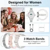 Smartwatch Damen mit Telefonfunktion Diamant,1,27"HD Produktbild-Vorschau 7
