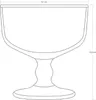Pasabahce Timeless 440211 Gobelet à glace en verre Golden Voir les images du produit 7