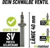 2x Schwalbe Fahrrad Schlauch 27,5 28 29 Zoll SV19 Produktbild-Vorschau 3