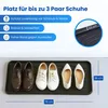 Schuhabtropfschale 78x38x2,5cm Schwarz 1er-Pack, Schuhwanne Produktbild-Vorschau 2