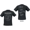 Ramones Seal Hey Ho Black L T-shirt Voir les images du produit 2