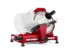 A red meat slicer is shown against a white background. Produktbild-Vorschau
