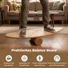 COSTWAY Balance Board s korkovým válečkem, 77 cm balanční Náhled obrázku produktu 4