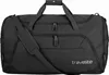 A black duffel bag with the brand name 'travelite' visible. Produktbild-Vorschau