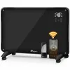 TRESKO Glaskonvektor Glasheizung 2000W APP WiFi schwarz | Produktbild-Vorschau 1