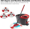 4 náhradní hlavice, mop z mikrovlákna pro rotační mop Náhled obrázku produktu 4